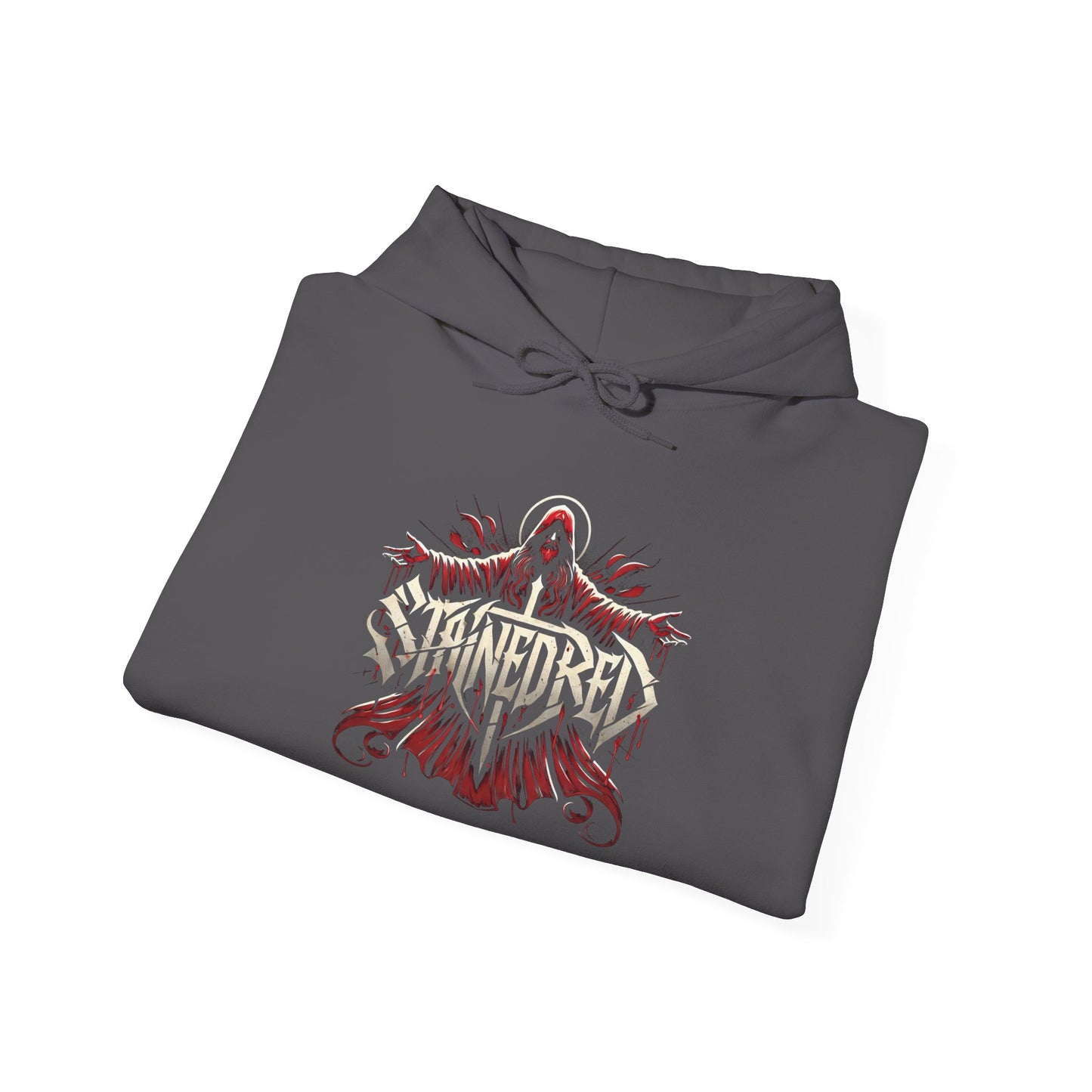 Stained Christian Metal Band Hooded Sweatshirt