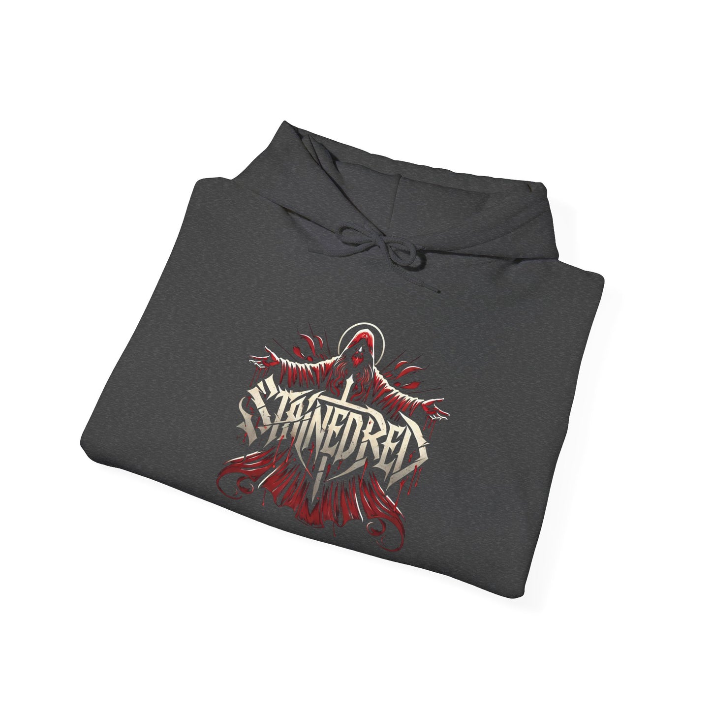 Stained Christian Metal Band Hooded Sweatshirt