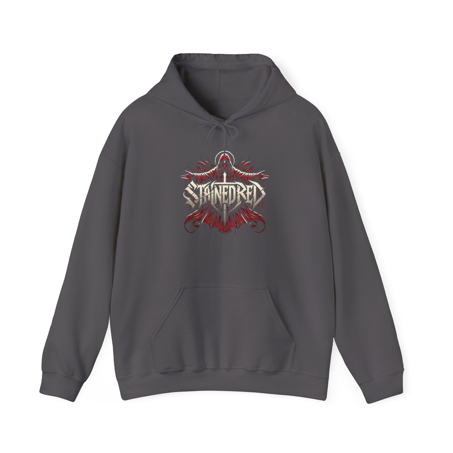 Stained Christian Metal Band Hooded Sweatshirt